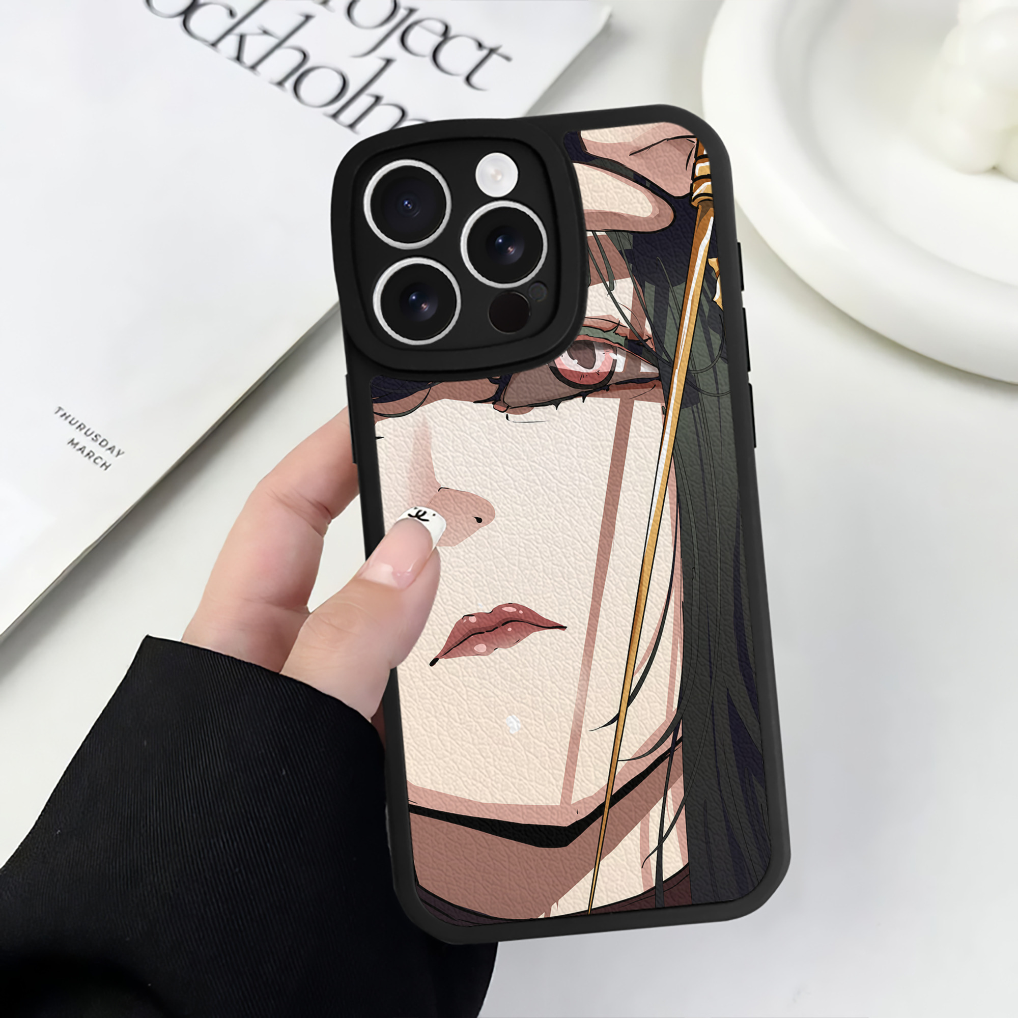 （画像用） SPY×FAMILY间谍家家酒 【iPhone 16シリーズ対応】シリコンスマホケース（レザー調） 材質：シリコン